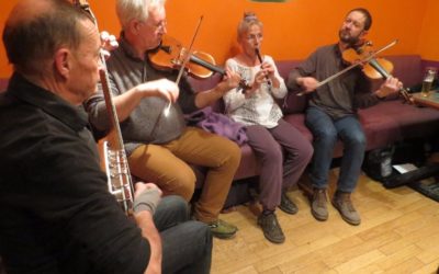 Apprendre la musique irlandaise, les ateliers slow session à Lons le saunier et Besançon